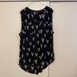 Torrid Dog Print Blouse